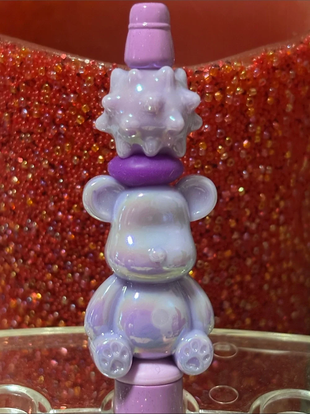 Bear beaded pen (1)